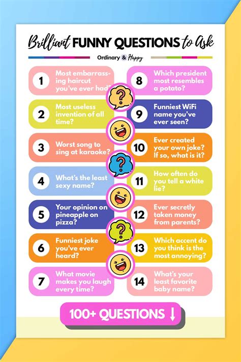 Funny Questions to Ask .